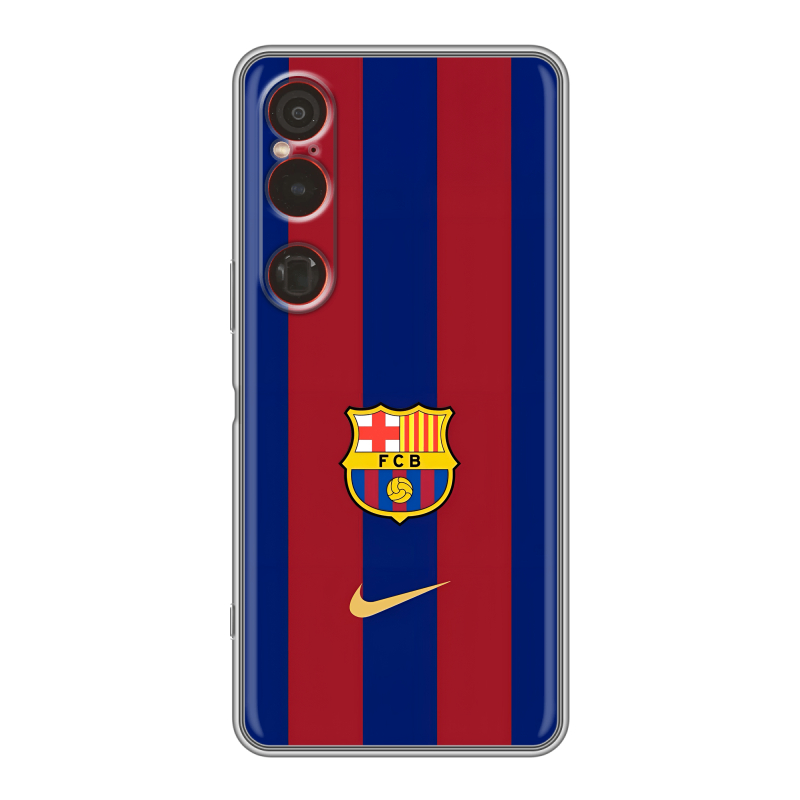 Силиконовый чехол на Sony Xperia 1 VI с принтом Барселона Barcelona Силиконовый чехол на Sony Xperia 1 VI с принтом Барселона Barcelona