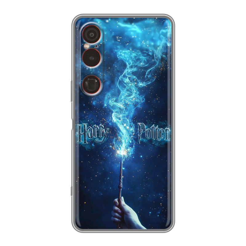Силиконовый чехол на Sony Xperia 1 VI с принтом Harry Potter Гарри Поттер Силиконовый чехол на Sony Xperia 1 VI с принтом Harry Potter Гарри Поттер
