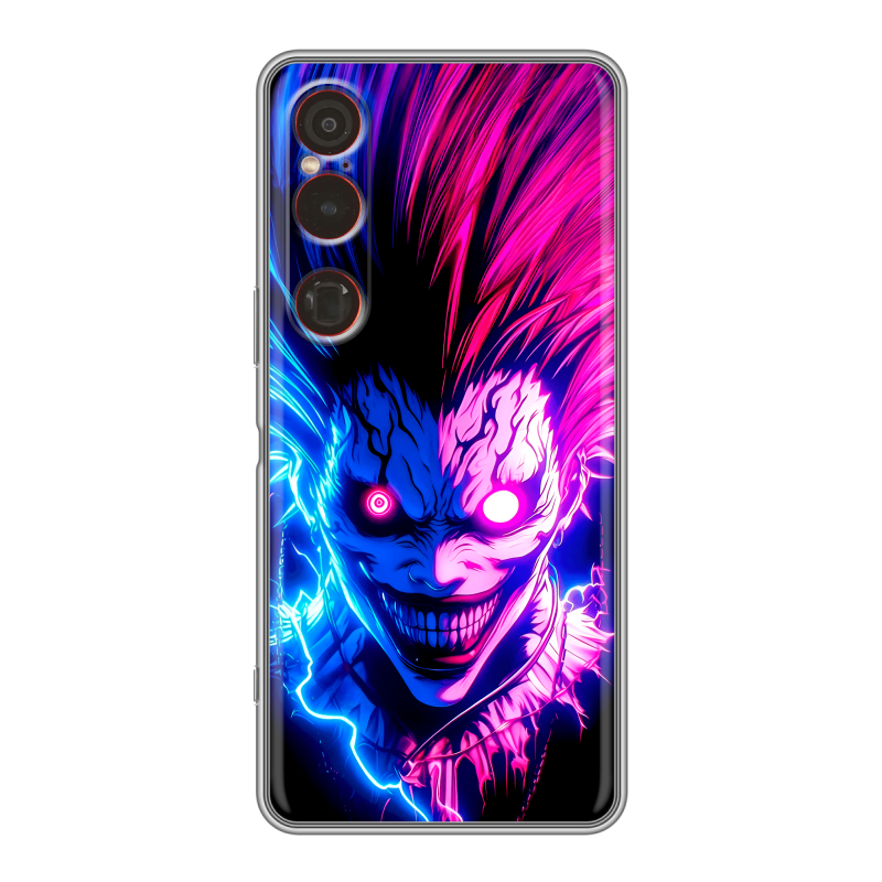 Силиконовый чехол на Sony Xperia 1 VI с принтом Death note Тетрадь смерти Силиконовый чехол на Sony Xperia 1 VI с принтом Death note Тетрадь смерти