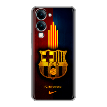 Силиконовый чехол на Vivo Y29s 5g с принтом Барселона Barcelona