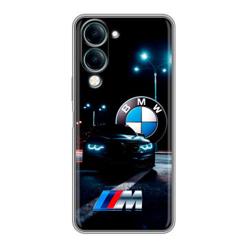 Силиконовый чехол на Vivo Y29s 5g с принтом БМВ BMW