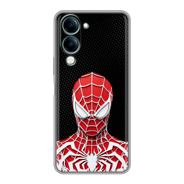 Силиконовый чехол на Vivo Y29s 5g с принтом человек паук spiderman