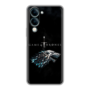 Силиконовый чехол на Vivo Y29s 5g с принтом Игра Престолов Game Thrones