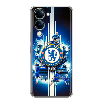 Силиконовый чехол на Vivo Y29s 5g с принтом Chelsea Челси