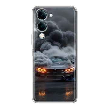 Силиконовый чехол на Vivo Y29s 5g с принтом BMW БМВ