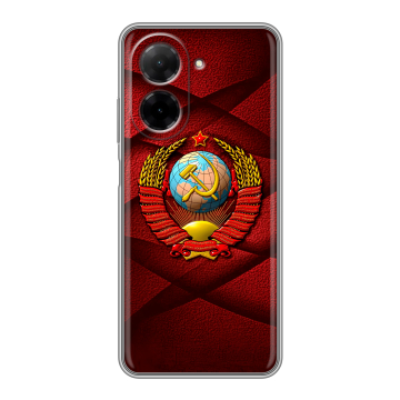 Силиконовый чехол на Xiaomi RedMi A5 с принтом Герб СССР Силиконовый чехол на Xiaomi RedMi A5 с принтом Герб СССР