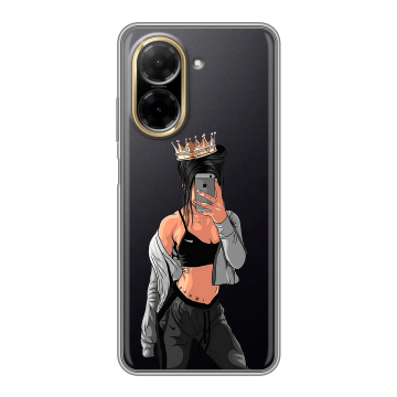 Силиконовый чехол на Xiaomi RedMi A5 с принтом Женские принты Силиконовый чехол на Xiaomi RedMi A5 с принтом Женские принты