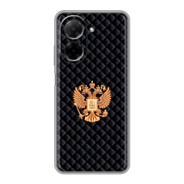 Силиконовый чехол на Xiaomi Redmi A5 с принтом Герб России принт