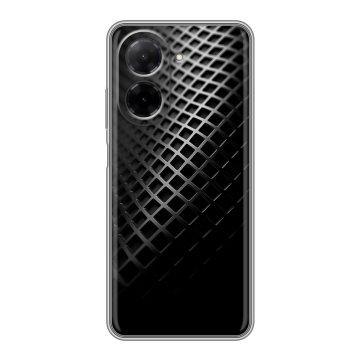 Силиконовый чехол на Xiaomi Redmi A5 с принтом Текстура металла