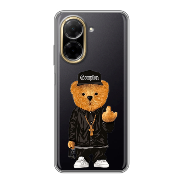 Силиконовый чехол на Xiaomi Redmi A5 с принтом Плюшевый медведь
