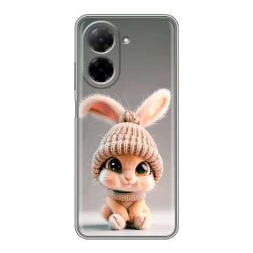 Силиконовый чехол на Xiaomi Redmi A5 с принтом Кролик