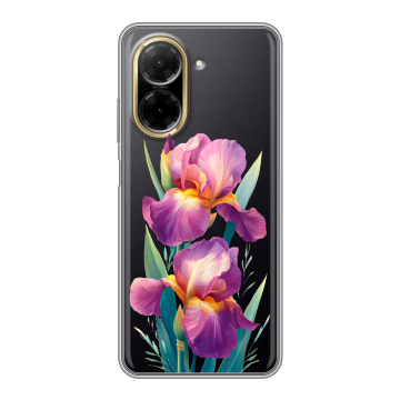 Силиконовый чехол на Xiaomi Redmi A5 с принтом Цветы орхидеи Силиконовый чехол на Xiaomi Redmi A5 с принтом Цветы орхидеи