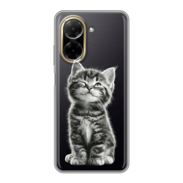 Силиконовый чехол на Xiaomi Redmi A5 с принтом Котенок