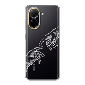 Силиконовый чехол на Xiaomi Redmi A5 с принтом Сотворение мира Силиконовый чехол на Xiaomi Redmi A5 с принтом Сотворение мира
