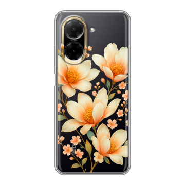 Силиконовый чехол на Xiaomi Redmi A5 с принтом Цветы Силиконовый чехол на Xiaomi Redmi A5 с принтом Цветы