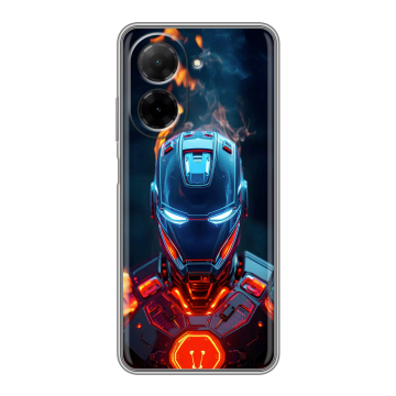Силиконовый чехол на Xiaomi Redmi A5 с принтом IronMan Железный человек