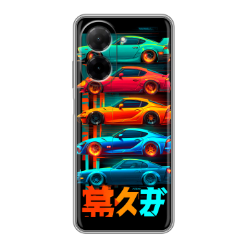 Силиконовый чехол на Xiaomi Redmi A5 с принтом машины тачки Силиконовый чехол на Xiaomi Redmi A5 с принтом машины тачки