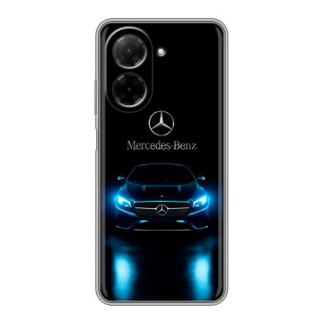 Силиконовый чехол на Xiaomi Redmi A5 с принтом Mercedes Мерседес Силиконовый чехол на Xiaomi Redmi A5 с принтом Mercedes Мерседес