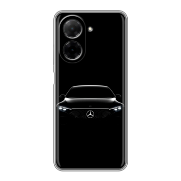 Силиконовый чехол на Xiaomi Redmi A5 с принтом Mercedes Мерседес