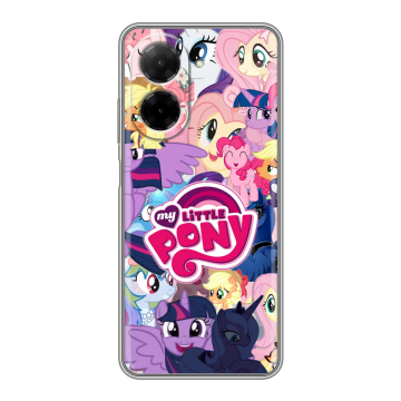 Силиконовый чехол на Xiaomi Redmi A5 с принтом My little pony Дружба чудо Силиконовый чехол на Xiaomi Redmi A5 с принтом My little pony Дружба чудо