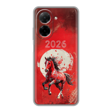 Силиконовый чехол на Xiaomi Redmi A5 с принтом Новый год Силиконовый чехол на Xiaomi Redmi A5 с принтом Новый год