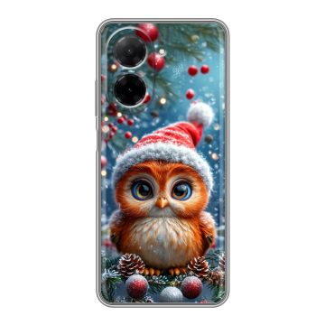 Силиконовый чехол на Xiaomi Redmi A5 с принтом Новый год