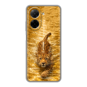 Силиконовый чехол на Xiaomi Redmi A5 с принтом женский