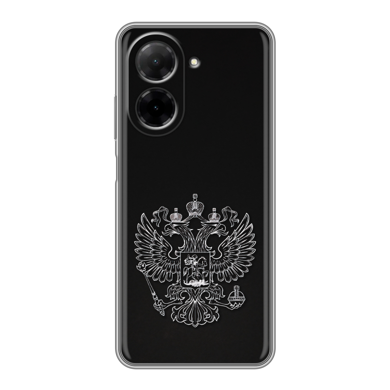 Силиконовый чехол на Xiaomi Redmi A5 с принтом Герб России Силиконовый чехол на Xiaomi Redmi A5 с принтом Герб России