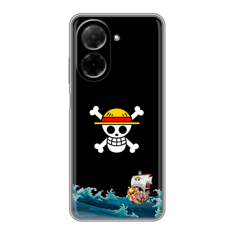 Силиконовый чехол на Xiaomi Redmi A5 с принтом One Piece Ван Пис Силиконовый чехол на Xiaomi Redmi A5 с принтом One Piece Ван Пис