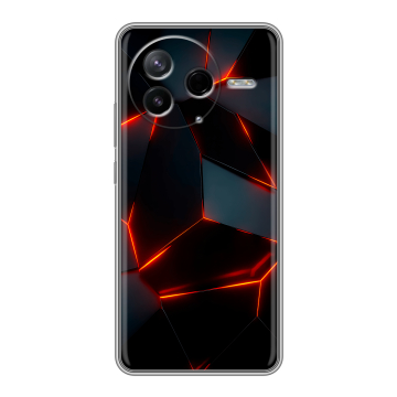 Силиконовый чехол на Poco F7 Pro с принтом Яркие абстракции Силиконовый чехол на Poco F7 Pro с принтом Яркие абстракции