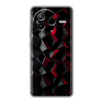 Силиконовый чехол на Poco F7 Pro с принтом Абстракция Силиконовый чехол на Poco F7 Pro с принтом Абстракция