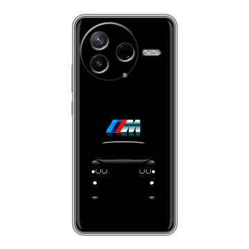 Силиконовый чехол на Poco F7 Pro с принтом БМВ BMW