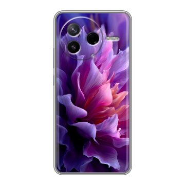 Силиконовый чехол на Poco F7 Pro с принтом женский цветы Силиконовый чехол на Poco F7 Pro с принтом женский цветы