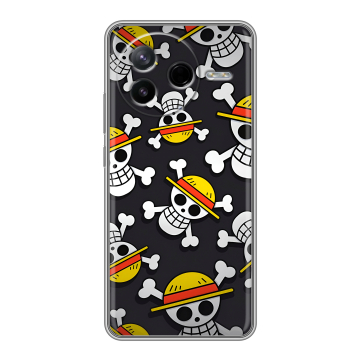 Силиконовый чехол на Poco F7 Pro с принтом One Piece Ван Пис Силиконовый чехол на Poco F7 Pro с принтом One Piece Ван Пис