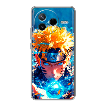 Силиконовый чехол на Poco F7 Pro с принтом Аниме Наруто Naruto Силиконовый чехол на Poco F7 Pro с принтом Аниме Наруто Naruto