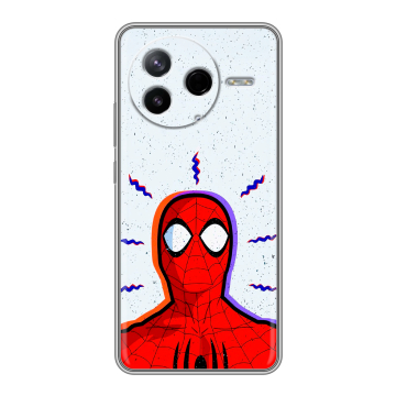 Силиконовый чехол на Poco F7 Pro с принтом Spiderman Человек паук Силиконовый чехол на Poco F7 Pro с принтом Spiderman Человек паук
