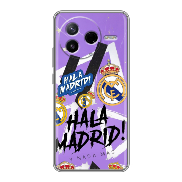 Силиконовый чехол на Poco F7 Pro с принтом Real Madrid Реал Мадрид Силиконовый чехол на Poco F7 Pro с принтом Real Madrid Реал Мадрид