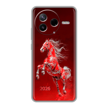 Силиконовый чехол на Poco F7 Pro с принтом Новый год Силиконовый чехол на Poco F7 Pro с принтом Новый год