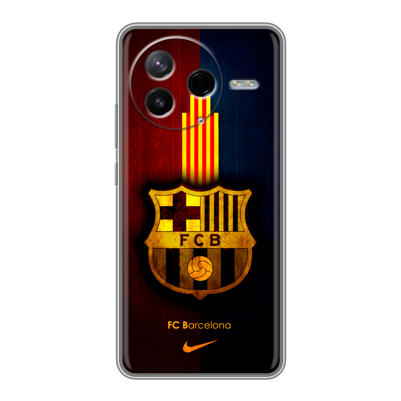 Силиконовый чехол на Poco F7 Pro с принтом Барселона Barcelona Силиконовый чехол на Poco F7 Pro с принтом Барселона Barcelona