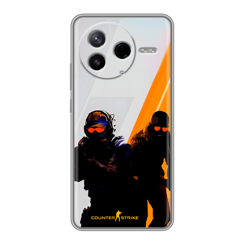Силиконовый чехол на Poco F7 Pro с принтом Контер страйк Counter strike Силиконовый чехол на Poco F7 Pro с принтом Контер страйк Counter strike