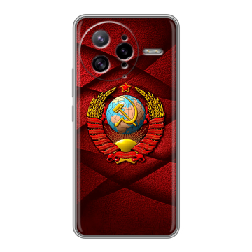Силиконовый чехол на Poco F7 Ultra с принтом Герб СССР Силиконовый чехол на Poco F7 Ultra с принтом Герб СССР