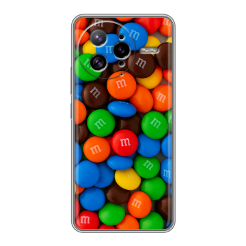 Силиконовый чехол на Poco F7 Ultra с принтом Конфеты Силиконовый чехол на Poco F7 Ultra с принтом Конфеты