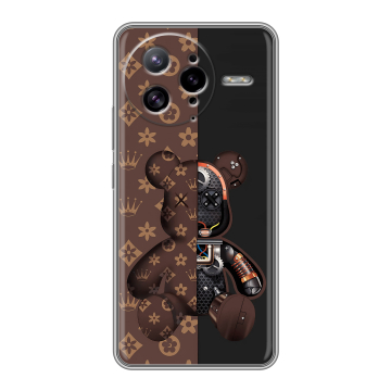 Силиконовый чехол на Poco F7 Ultra с принтом Луи робот