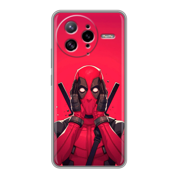 Силиконовый чехол на Poco F7 Ultra с принтом Дедпул Deadpool Силиконовый чехол на Poco F7 Ultra с принтом Дедпул Deadpool