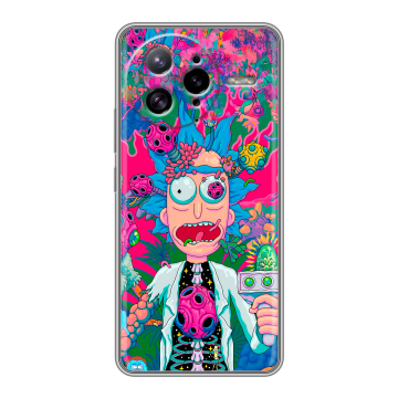 Силиконовый чехол на Poco F7 Ultra с принтом Рик и Морти Rick Morty Силиконовый чехол на Poco F7 Ultra с принтом Рик и Морти Rick Morty