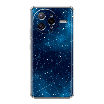 Силиконовый чехол на Poco F7 Ultra с принтом Космос звезды