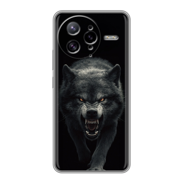 Силиконовый чехол на Poco F7 Ultra с принтом Волк Силиконовый чехол на Poco F7 Ultra с принтом Волк