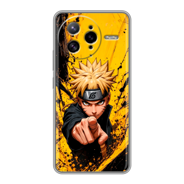 Силиконовый чехол на Poco F7 Ultra с принтом Naruto Наруто