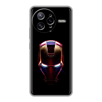 Силиконовый чехол на Poco F7 Ultra с принтом IronMan Железный человек Силиконовый чехол на Poco F7 Ultra с принтом IronMan Железный человек