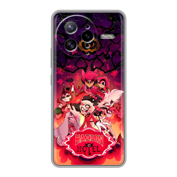 Силиконовый чехол на Poco F7 Ultra с принтом Hazbin Hotel Отель Хазбин Силиконовый чехол на Poco F7 Ultra с принтом Hazbin Hotel Отель Хазбин